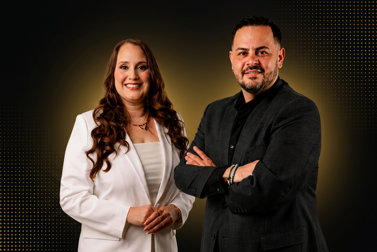 Dra. Nydimar Salcedo y Dr. José Luis Soto Colón, instructores del taller